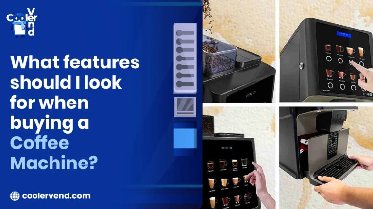 What features should I look for when buying a coffee machine?