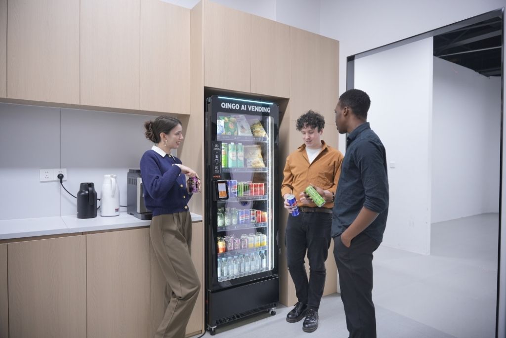 Smart vending machine supplier for modern work spaces.